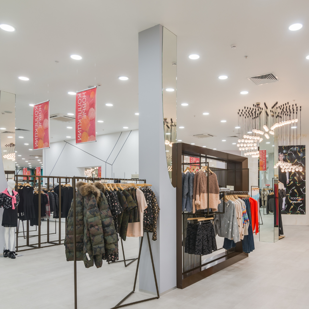 Lighting for large retailers