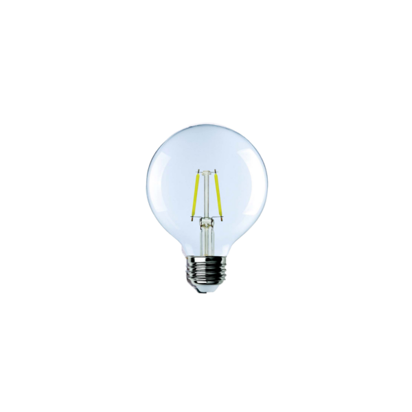 Image of 4 Watt 350LM 5000K White Finish G25 Filament LED