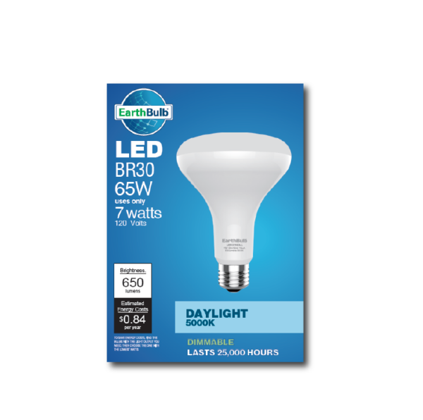 7 Watt 650LM 5000K BR30 LED - Image 2