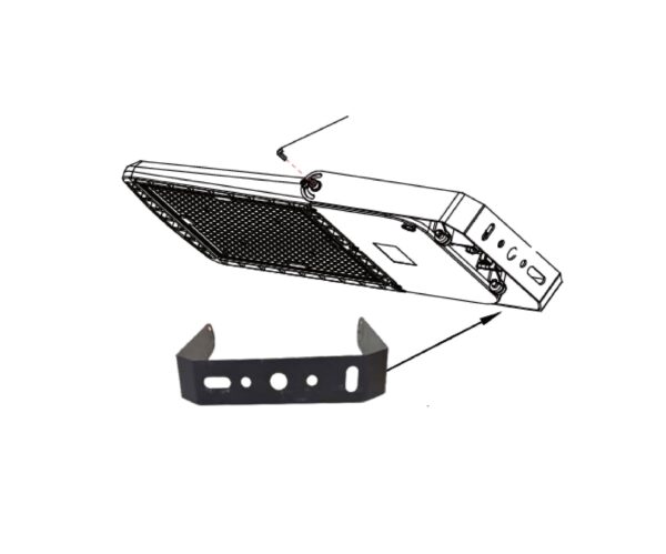 Image of AREA LIGHT YOKE MOUNT