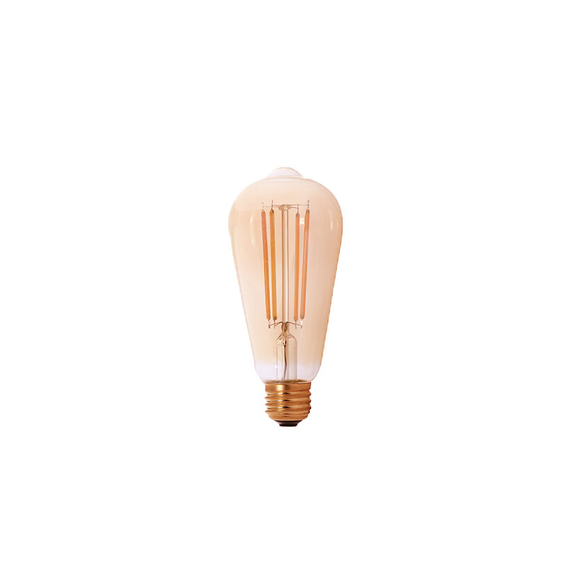 430 Lumens ST19 Amber Filament LED
