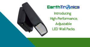 earthtronics introducing high performance, adjust LED wall packs