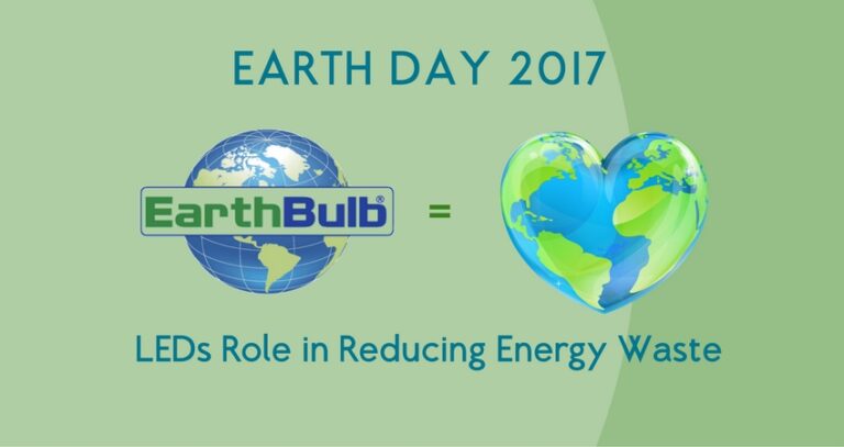 Earth day 2017 blog image: LEDs role in reducing energy waste