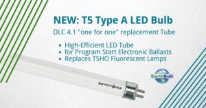 New T4 type A LED bulb