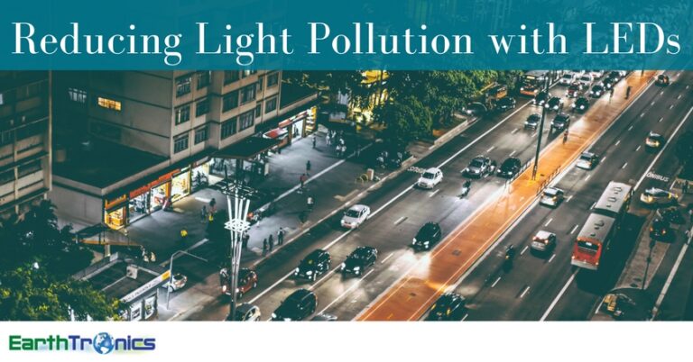 how to reduce light pollution around commercial exteriors