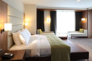hospitality hotel bedroom