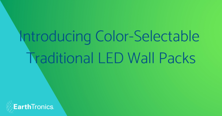 introducing color-selectable traditional LED wall packs
