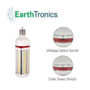 LED High Lumen Wattage & Color Selectable lamps