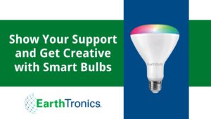 Show Your Support and Get Creative with Smart Bulbs