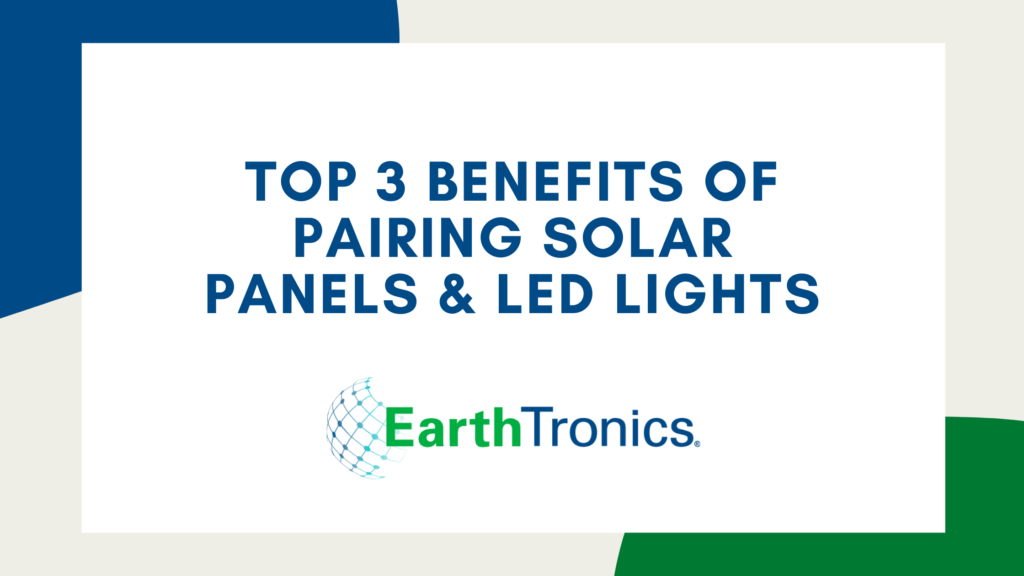 pairing LED lighting with solar panels
