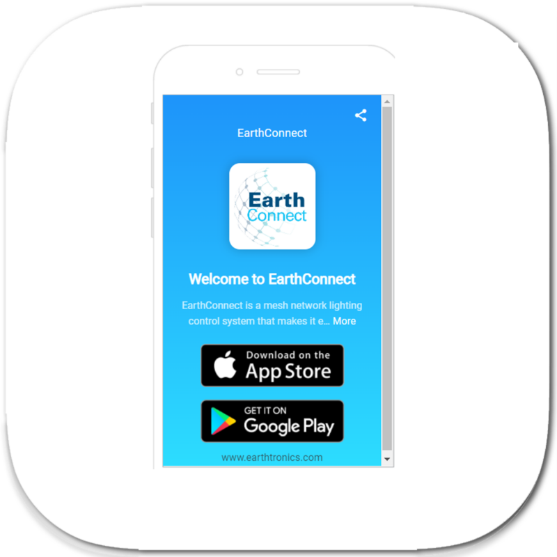 EarthConnect App - Apple App Store and Google Play