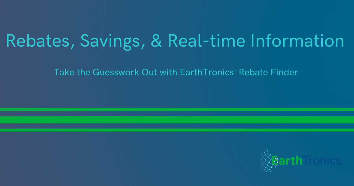 earthtronics rebate finder