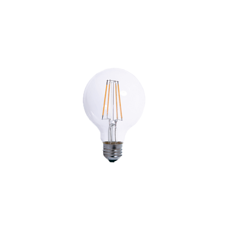 5 Watt 450LM 2700K G25 Clear Filament LED EarthTronics