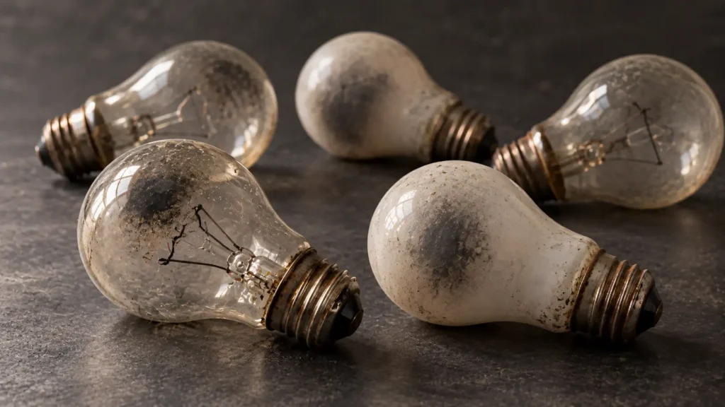 Recycling old light bulbs